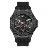 Ceas QUARTZ MAN GUESS W1254G2 negru