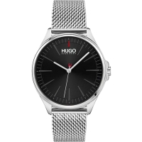 Ceas QUARTZ MAN HUGO 1530203 argintiu negru