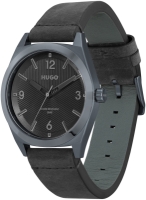 Ceas QUARTZ MAN HUGO 1530250 inchis gri negru