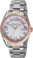 Ceas QUARTZ MAN KENNETH COLE IKC9373 argintiu maro