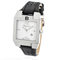 Ceas QUARTZ MAN LAURA BIAGIOTTI LB0035M-BL argintiu negru alb