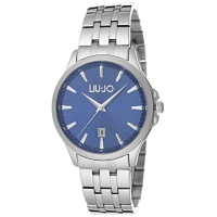 Ceas QUARTZ MAN LIUJO TLJ1081 argintiu albastru