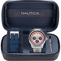 Ceas QUARTZ MAN NAUTICA NAPP39S27 gri alb