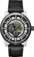 Ceas QUARTZ MAN POLICE PL15410JSTB04 gri negru