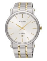 Ceas QUARTZ MAN SEIKO SKP400P1 gri auriu alb