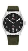 Ceas QUARTZ MAN TOMMY HILFIGER 1710593 argintiu verde