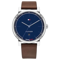 Ceas QUARTZ MAN TOMMY HILFIGER 1791780 argintiu maro albastru