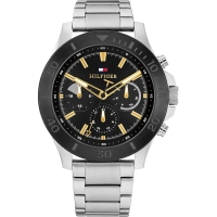 Ceas QUARTZ MAN TOMMY HILFIGER 1792114 argintiu negru