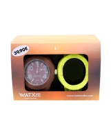 Ceas QUARTZ MAN WATXANDCO WACOMBOL9 transparent multicolor maro