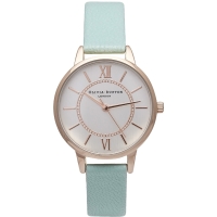 Ceas QUARTZ OLIVIA BURTON OB15WD47 pentru Femei auriu verde alb