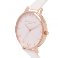 Ceas QUARTZ OLIVIA BURTON OB16BD95 pentru Femei roz alb