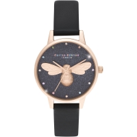 Ceas QUARTZ OLIVIA BURTON OB16FB13 pentru Femei roz negru