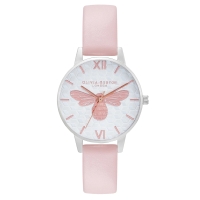 Ceas QUARTZ OLIVIA BURTON OB16FB25 pentru Femei argintiu roz alb