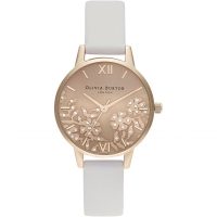 Ceas QUARTZ OLIVIA BURTON OB16MV102 pentru Femei roz alb