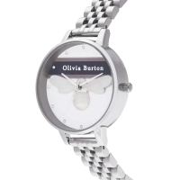 Ceas QUARTZ OLIVIA BURTON OB16VS07 pentru Femei argintiu alb