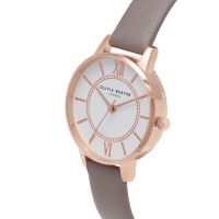 Ceas QUARTZ OLIVIA BURTON OB16WD63 pentru Femei roz gri alb