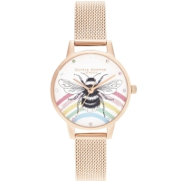 Ceas QUARTZ OLIVIA BURTON OB16WL90 pentru Femei roz multicolor