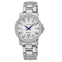 Ceas QUARTZ SEIKO SXDG57P1 pentru Femei argintiu gri