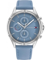 Ceas QUARTZ TOMMY HILFIGER 1782500 pentru Femei argintiu deschis albastru