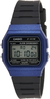 Ceas QUARTZ UNISEX CASIO F91WM2A albastru negru