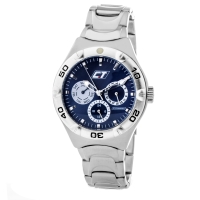 Ceas QUARTZ UNISEX CHRONOTECH CC7051M-03M argintiu albastru