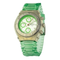 Ceas QUARTZ UNISEX CHRONOTECH CT7284-07 gri verde argintiu