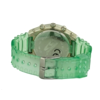 Ceas QUARTZ UNISEX CHRONOTECH CT7284-07 gri verde argintiu