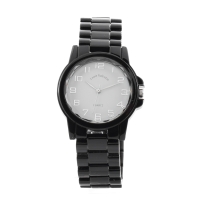 Ceas QUARTZ Unisex LOUIS VALENTIN LV0027BLK negru alb