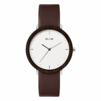 Ceas QUARTZ Unisex MAM MAM628 maro alb