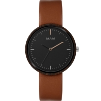 Ceas QUARTZ Unisex MAM MAM646 maro negru