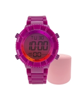 Ceas QUARTZ UNISEX WATXANDCO RELOJ1_L transparent lila multicolor