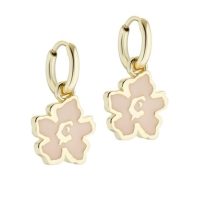 Ted Baker LARLI Flower Enamel Huggie Earrings For dama