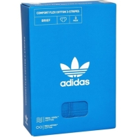 adidas Originals 3 Pack 3-Stripe Briefs