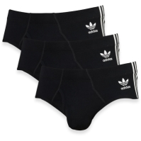 adidas Originals 3 Pack 3-Stripe Briefs