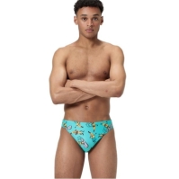 Speedo 5cm Allover Digital Brief barbat