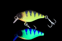 CHUBBY MINNOW 35 3,5CM 2,5G UV MAT CHART PERCH marime 10 JACKALL