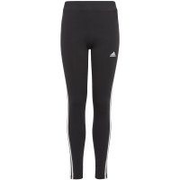 adidas Essentials 3-Stripes Cotton Tights black IC3623 copil