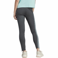 's adidas Essentials 3-Stripes High-Waisted Single Tights Dark Gray IL3310 dama