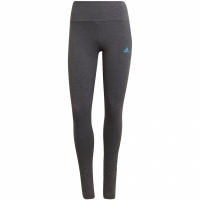 Legginsy damskie adidas Loungewear Essentials szaro-błękitne HD1688