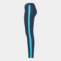 Ascona Long Tight Dark Navy-fluor Turquoise Joma