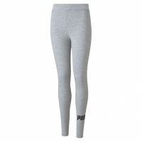 Colant Legginsy dla dzieci Puma ESS Logo jasnoszare 587035 04