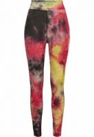 Colant Tie Dye High Waist dama Urban Classics