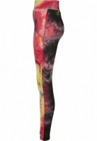 Colant Tie Dye High Waist dama Urban Classics