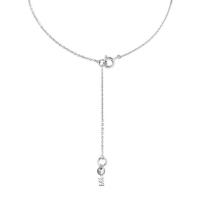 Michael Kors Plated Pave Heart Necklace