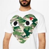 COMME DES GARCONS PLAY Comme Camouflage T Sn42