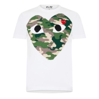 COMME DES GARCONS PLAY Comme Camouflage T Sn42