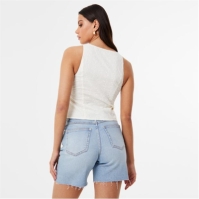 Jack Wills Broderie Corset Top