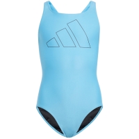 Costum de baie adidas Performance Big pentru fete Baruri deschise albastru IR9625