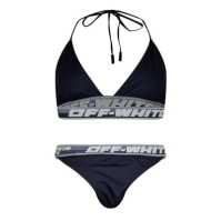 OFF WHITE Logo Band Bikini Sets