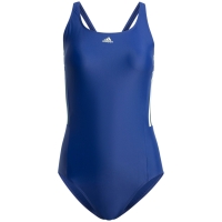 Costum de baie pentru femei adidas Mid 3-Stripes albastru IT6292